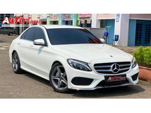 2018 Mercedes-Benz C200 2.0 AMG Sedan KM 13.000 ANTIK Like New Mercedes Benz C200 AMG 2018 Akhir Full Option White On Black Full Original Tgn 1 Dr Br