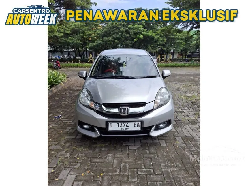 Jual Mobil Honda Mobilio 2014 E 1.5 di Jawa Tengah Manual MPV Silver Rp 118.000.000