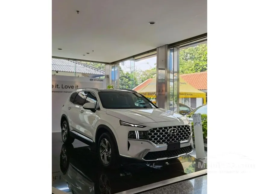 Jual Mobil Hyundai Santa Fe 2023 Signature 2.5 di DKI Jakarta Automatic SUV Putih Rp 515.500.000