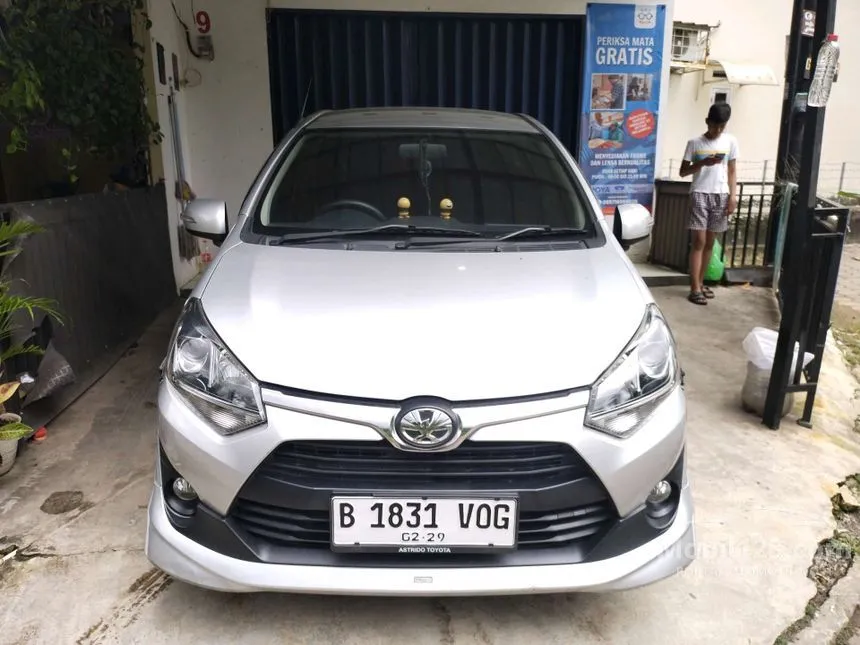 Jual Mobil Toyota Agya 2018 TRD 1.2 di DKI Jakarta Manual Hatchback Silver Rp 108.000.000