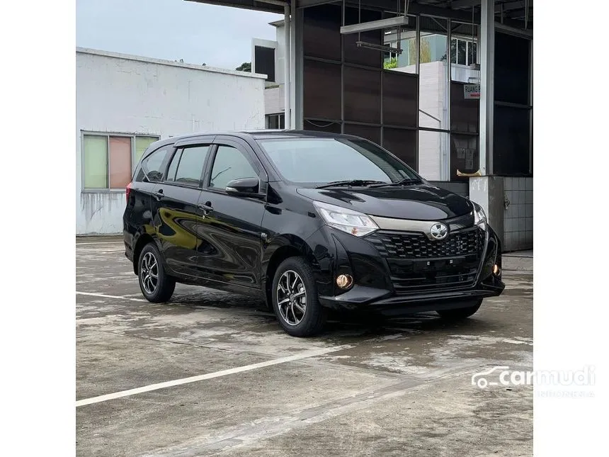 Jual Mobil Toyota Calya 2024 G 1.2 di Banten Automatic MPV Hitam Rp 175.400.000