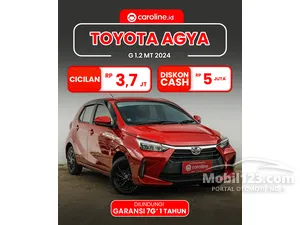 2024 Toyota Agya 1.2 G Hatchback