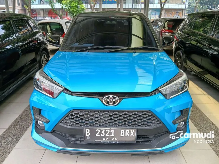Jual Mobil Toyota Raize 2021 GR Sport TSS 1.0 di DKI Jakarta Automatic Wagon Biru Rp 219.000.000