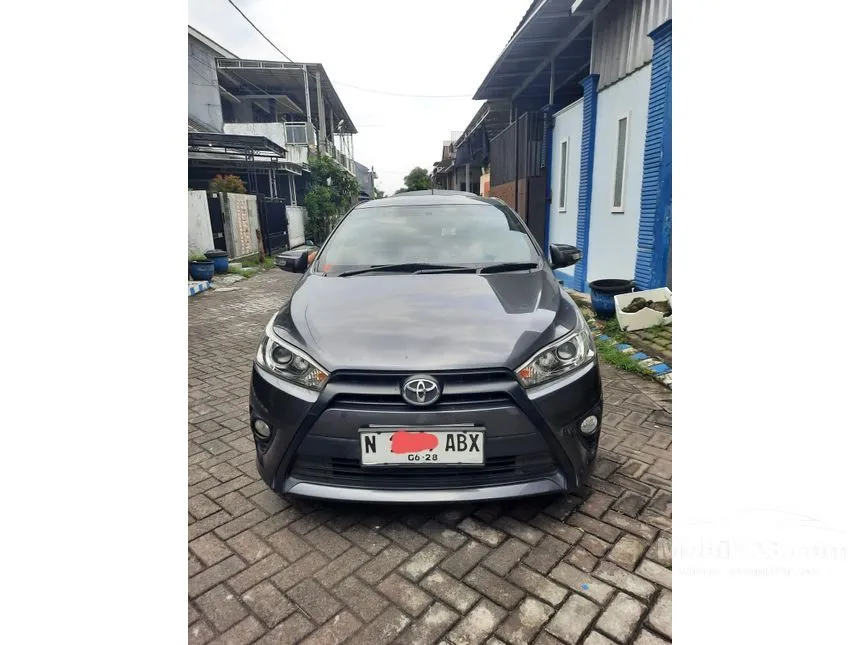 Jual Mobil Toyota Yaris 2015 G 1.5 di Jawa Timur Automatic Hatchback Abu