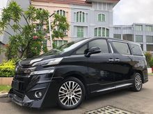2016 Toyota Vellfire 2.5 G Limited Van Wagon Km20rb Bodykit Ori Pilot Seat PBD TDP.225JT