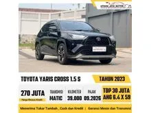 2023 Toyota Yaris Cross 1.5 S SUV Matic Hitam Hatchback Idaman Handal Tangguh Cakep Murah