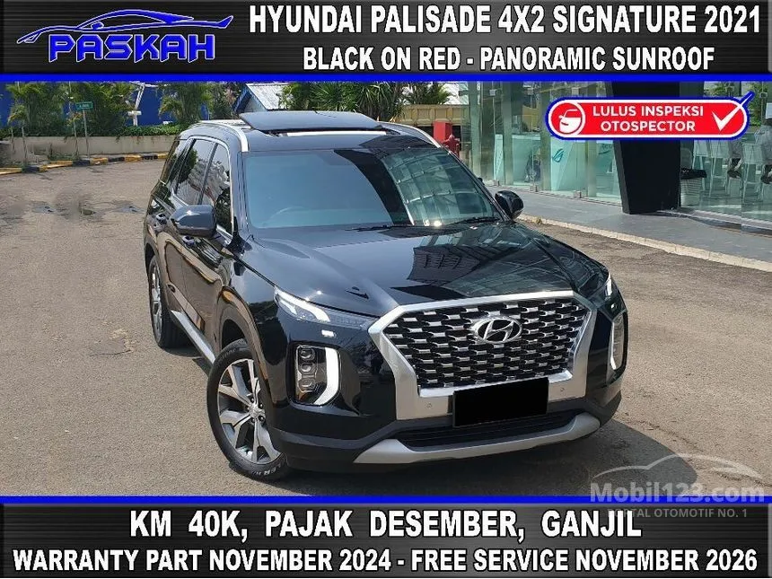 Jual Mobil Hyundai Palisade 2021 Signature 2.2 di DKI Jakarta Automatic Wagon Hitam Rp 688.000.000