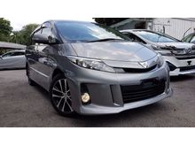 2014 Toyota Estima 2.4 Aeras MPV 2.4 Aeras Premium 7 Seaters Half Leather Seat Black Interior Unreg