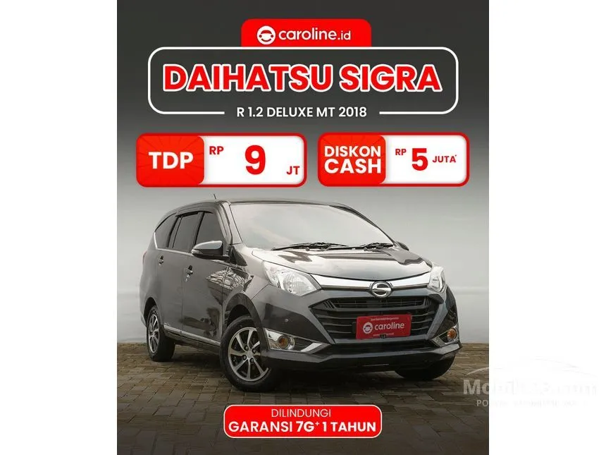 2019 Daihatsu Sigra R Deluxe MPV