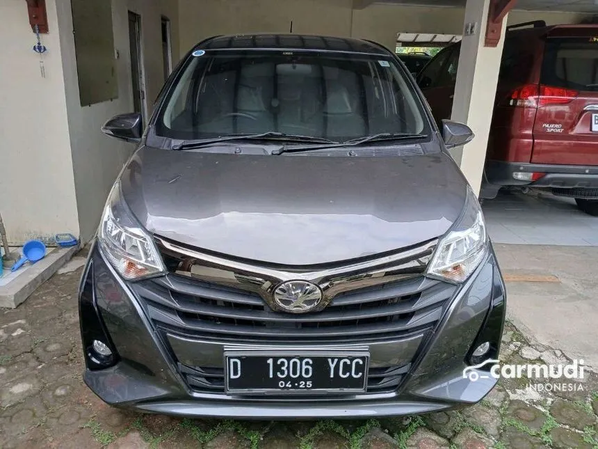 Jual Mobil Toyota Calya 2020 G 1.2 di Banten Automatic MPV Abu