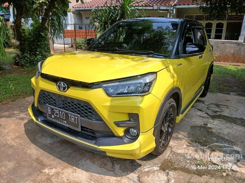 Jual Mobil Toyota Raize 2021 GR Sport TSS 1.0 di DKI Jakarta Automatic Wagon Kuning Rp 208.000.000