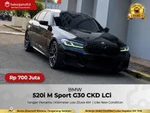 2023 BMW 520i 2.0 M Sport Sedan 520 i G30 LCi AT 2023/2024 [ LOW KM ]