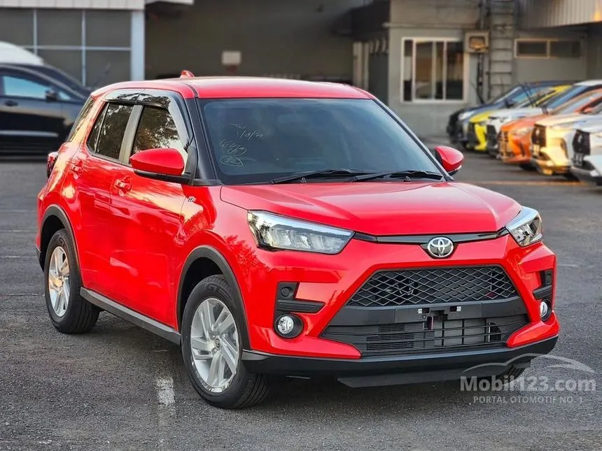 Jual Mobil Toyota Raize 2025 G (1 Tone) 1.2 di Banten Automatic SUV Merah Rp 188.000.000