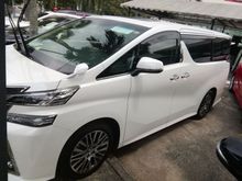 TOYOTA VELLFIRE ZG EDITION 2.5L UNREGISTER 2016 JAPAN SPEC SUNROOF