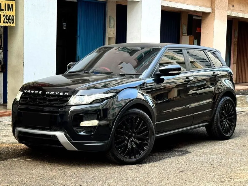 Jual Mobil Land Rover Range Rover Evoque 2012 Dynamic Luxury Si4 2.0 di DKI Jakarta Automatic SUV Hitam Rp 325.000.000