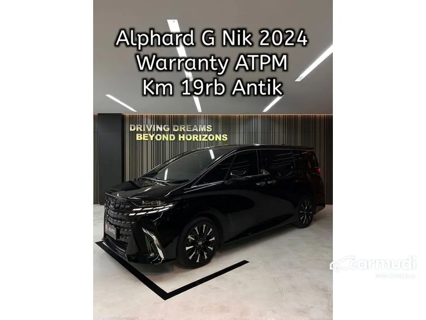 2023 Toyota Alphard G (Premium Color) MPV