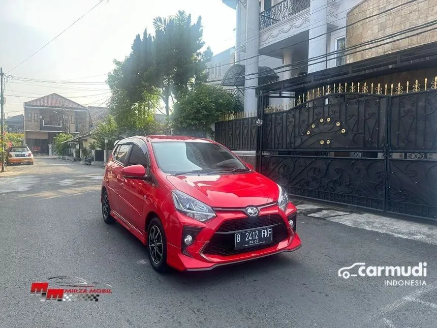 Jual Mobil Toyota Agya 2022 GR Sport 1.2 di Jawa Barat Automatic Hatchback Merah Rp 155.000.000
