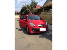 Jual Brio Merah Matic tipe E kondisi mulus terawat km rendah
