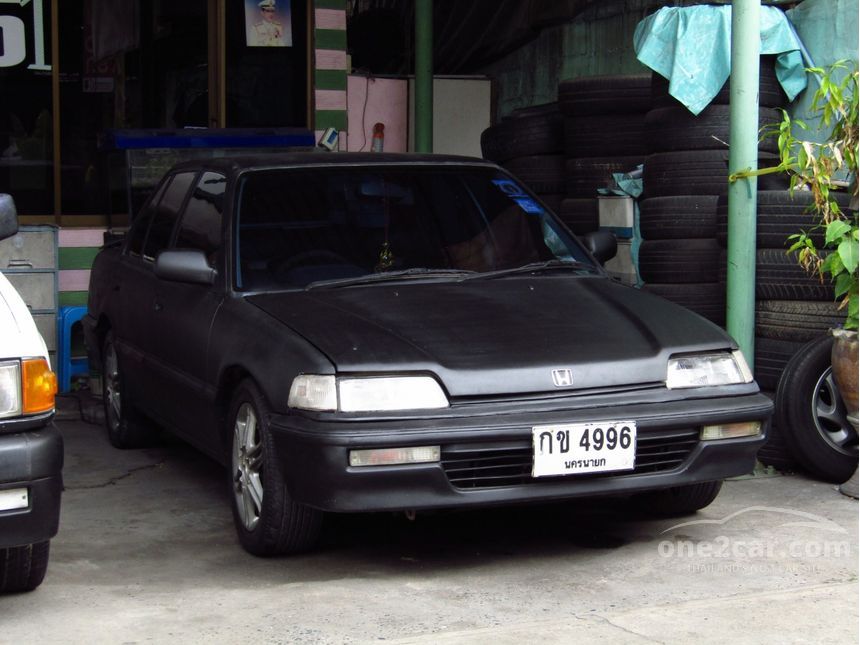 Honda Civic 1991 EX 1.5 in กรุงเทพและปริมณฑล Automatic Sedan สีดำ for