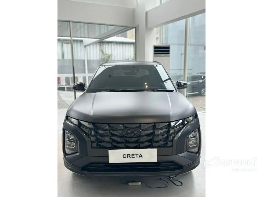 Jual Mobil Hyundai Creta 2024 Alpha 1.5 di DKI Jakarta Automatic Wagon Hitam Rp 376.000.000