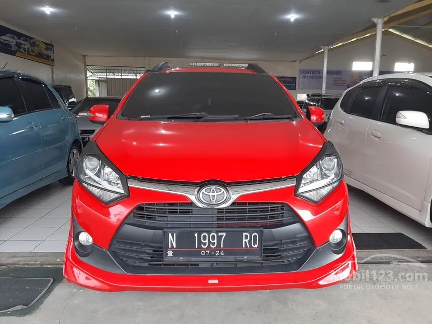 Jual Mobil Toyota Agya 2017 TRD 1.2 di Jawa Timur Manual Hatchback Merah Rp 125.000.000