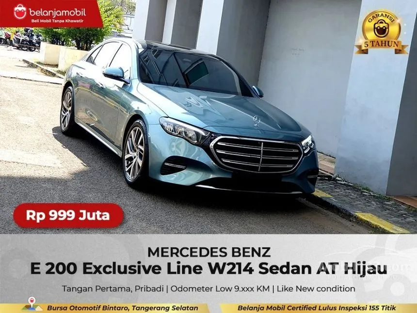 2024 Mercedes-Benz E200 Exclusive Line Sedan