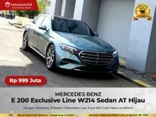 2024 Mercedes-Benz E200 2.0 Exclusive Line Sedan Mercy E 200 W214 2024/2025 [ LOW KM 9RB ]