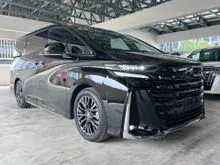 2024 Toyota Vellfire 2.4 Z Premier CHEAPEST IN TOWN**360 CAM HUD DIGITAL DISPLAY ROOF MONITOR POWER BOAT LOW MILAGE**5 YEARS WARRANTY READY STOCK**