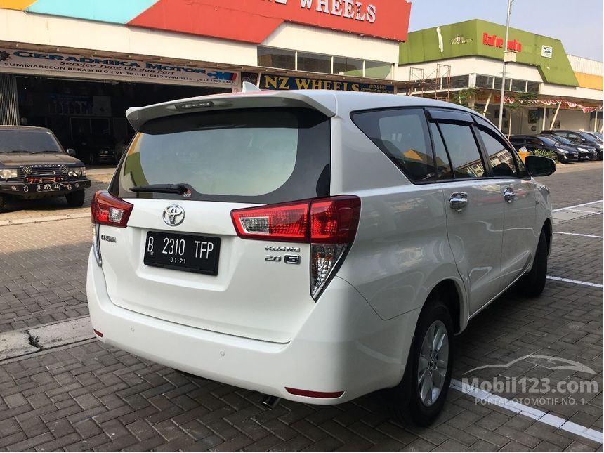 Jual Mobil Toyota Kijang Innova 2016 G 2.0 di Jawa Barat 