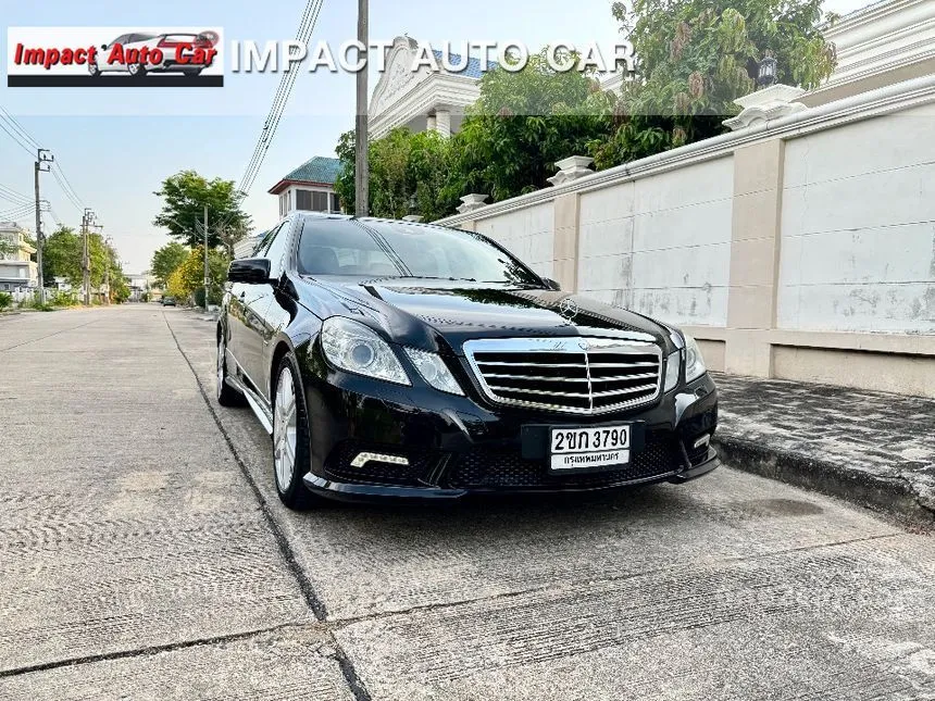 2012 Mercedes-Benz E200 AMG CGI BlueEFFICIENCY Sedan