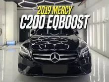 2019 Mercedes-Benz C200 1.5 EQ Boost Avantgarde Line Sedan Black Mercy C 200 EQBoost AVG Hitam