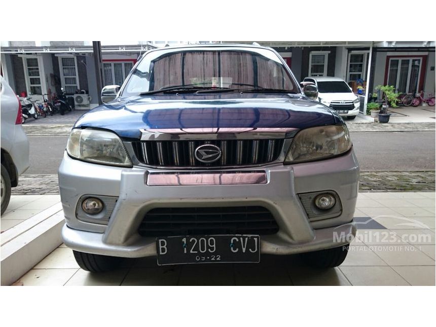 Jual Mobil Daihatsu Taruna 2004 FGX 1.5 di Banten Manual SUV Biru Rp 70