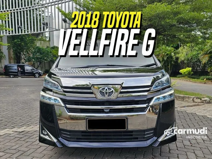 2018 Toyota Vellfire G MPV