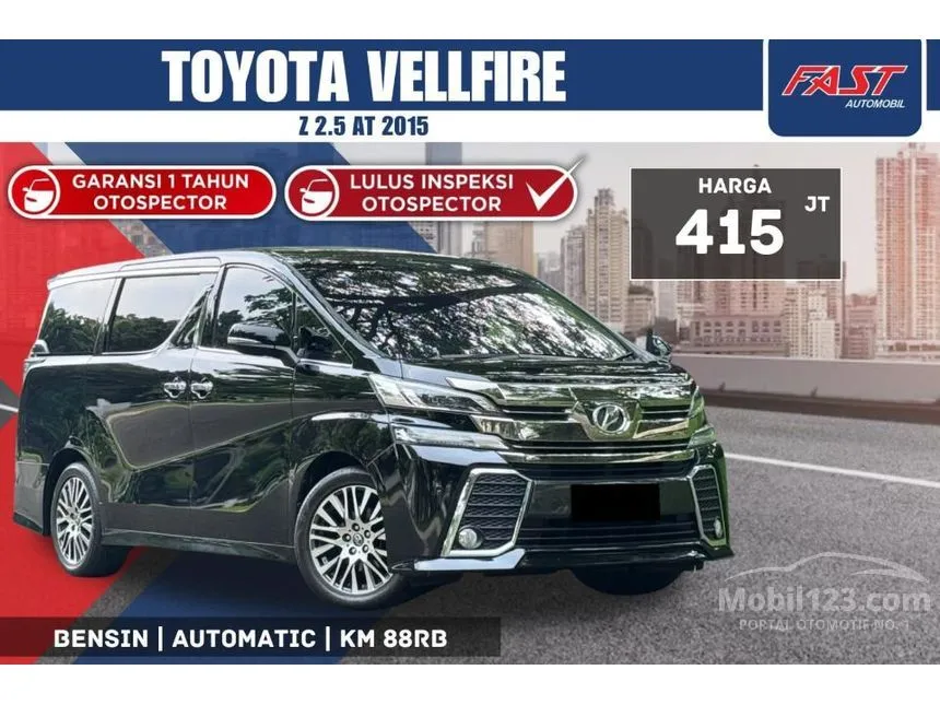 2015 Toyota Vellfire Z MPV