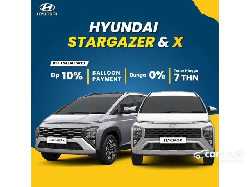 Jual Mobil Hyundai Stargazer 2024 Prime 1.5 di DKI Jakarta Automatic Wagon Silver Rp 290.000.000