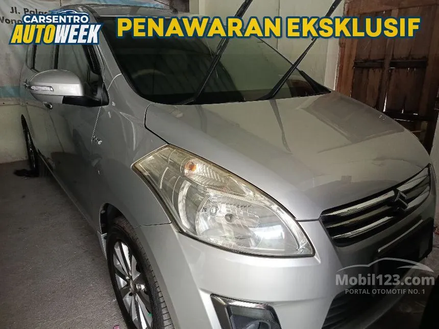 Jual Mobil Suzuki Ertiga 2014 GX 1.4 di Yogyakarta Automatic MPV Silver Rp 123.000.000