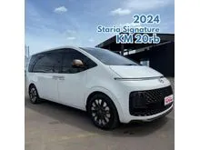 2024 Hyundai Staria 2.2 Signature 9 MPV 9-Seater White on Black Putih