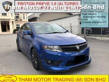2014 Proton PREVE 1.6(A) EXECUTIVEMODEL 2015 TURBO R3 BODYKIT , SPORT RIM GOOD CONDITION ,ORIGINAL MILEAGE , CAREFUL OWNER & 0 % ACCIDENT FREE