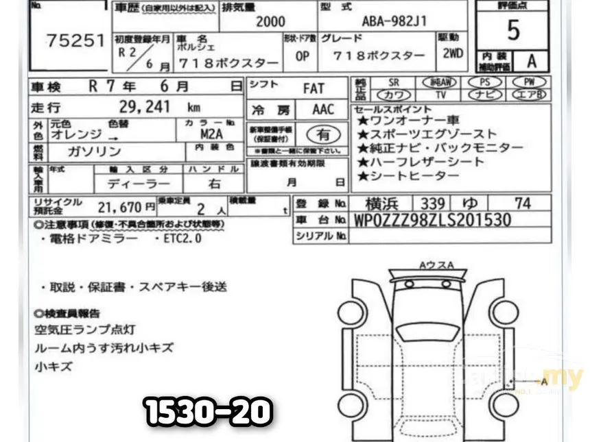 2020 Porsche 718 Boxster Convertible