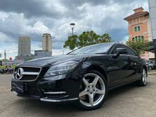 2012 Mercedes-Benz CLS350 3.5 AMG Coupe Black On Saddle Brown KM 30 RB ANTIK KONDISI MULUS LIKE NEW Service Record TDP150JT