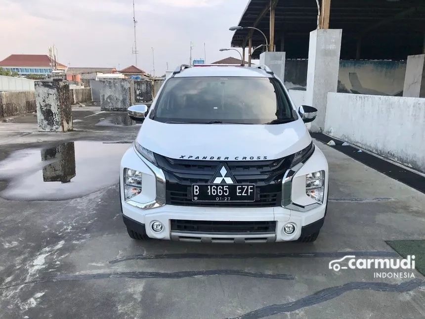 Jual Mobil Mitsubishi Xpander 2021 CROSS Premium Package 1.5 di Jawa Barat Automatic Wagon Putih Rp 209.000.000