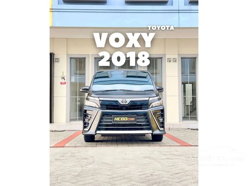 Jual Mobil Toyota Voxy 2018 2.0 di Banten Automatic Wagon Hitam Rp 329.000.000