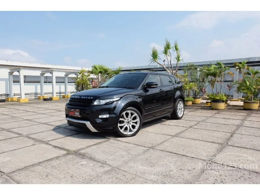 Jual Mobil Land Rover Range Rover Evoque 2012 Dynamic Luxury Si4 2.0 di Banten Automatic SUV Hitam Rp 455.000.000