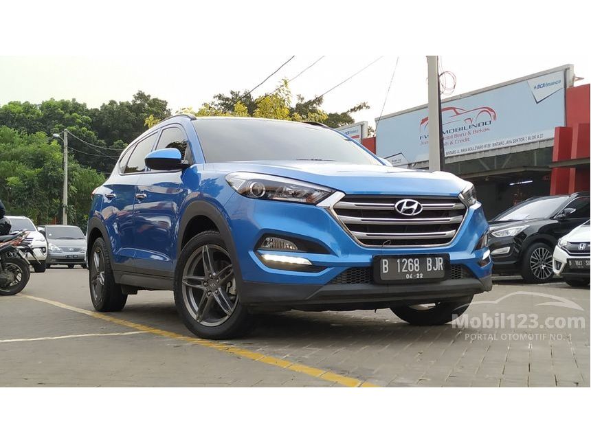 Jual Mobil Hyundai Tucson 2017 XG 2.0 Di DKI Jakarta Automatic SUV Biru ...