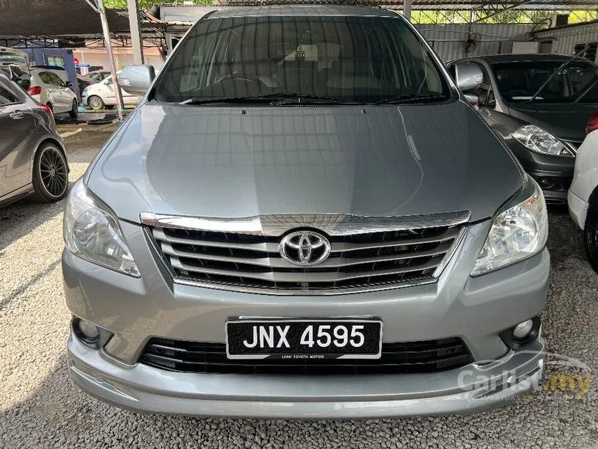 2012 Toyota Innova G MPV