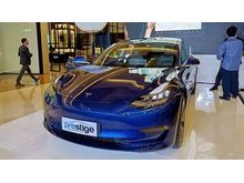 2020 Tesla Model 3 Standard Range Plus Blue on Black