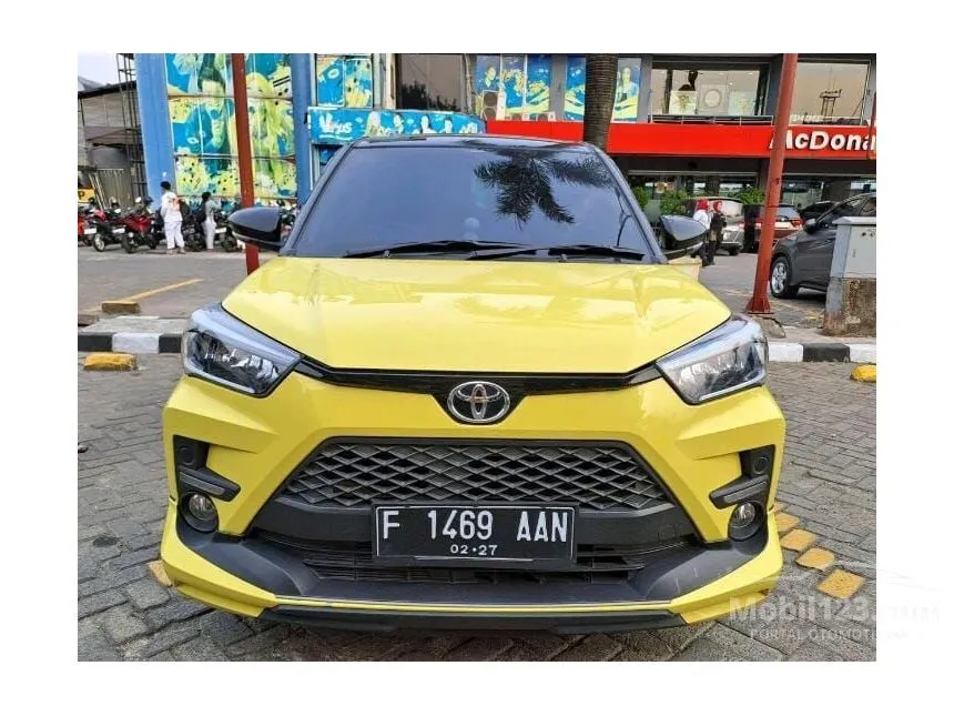 Jual Mobil Toyota Raize 2022 GR Sport 1.0 di DKI Jakarta Automatic Wagon Kuning Rp 225.000.000
