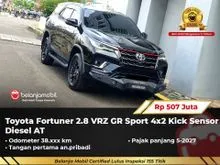2024 Toyota Fortuner 2.8 GR Sport 4X2 SUV Kick Sensor Diesel AT Hitam NIK 2024, [ GARANSI 5TH ]