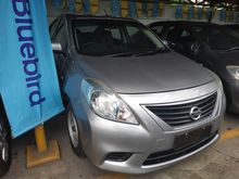 2013 Nissan Almera 1.5 Manual Silver Mulus Like New Murah Meriah
