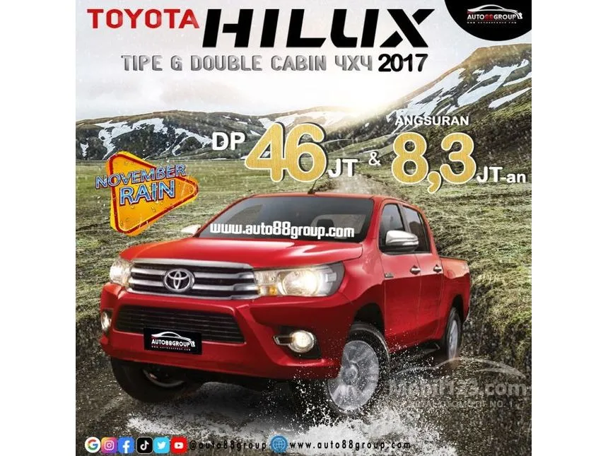 2017 Toyota Hilux G Pick-up